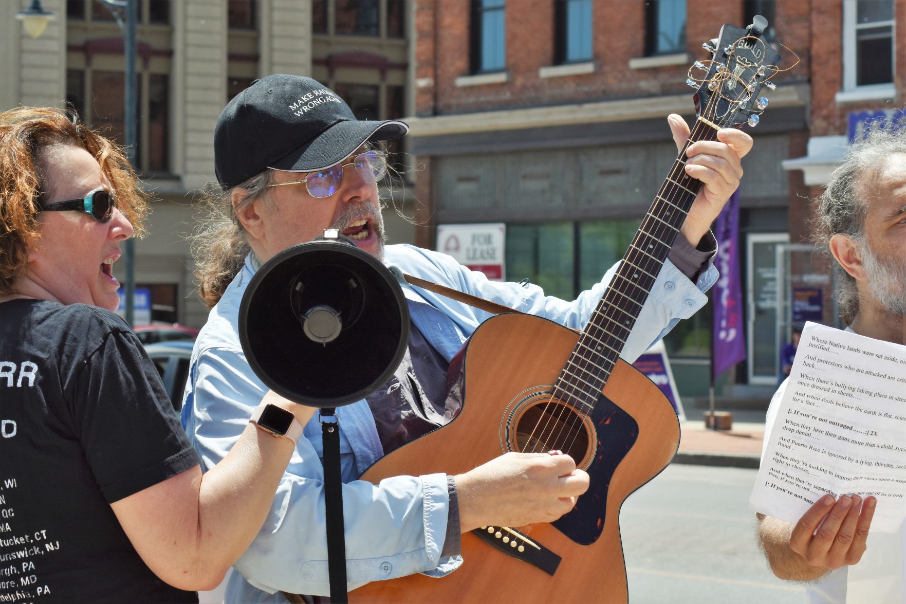 Glens Falls protest